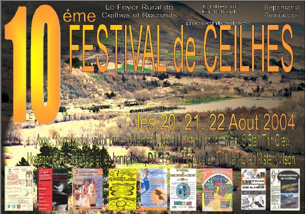 Le 10ime Festival de CEILHES.