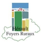 Le site des Foyers Ruraux de l'Hérault.